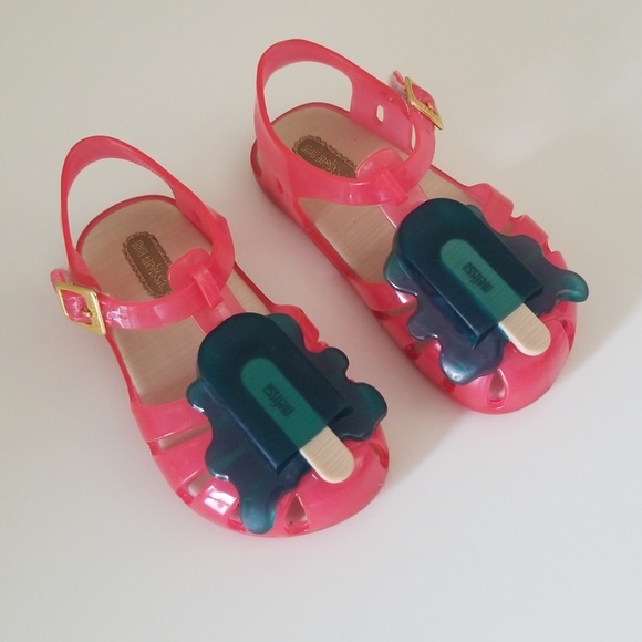 mini melissa popsicle sandals